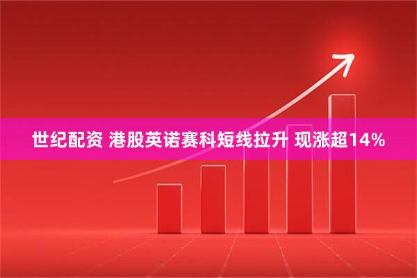 世纪配资 港股英诺赛科短线拉升 现涨超14%